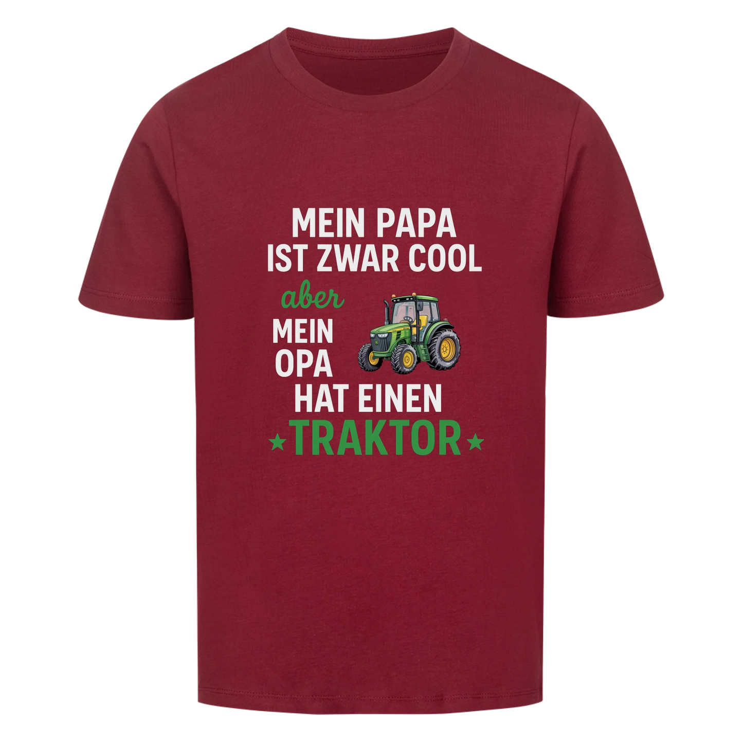 Opas Traktor Kinder T Shirt