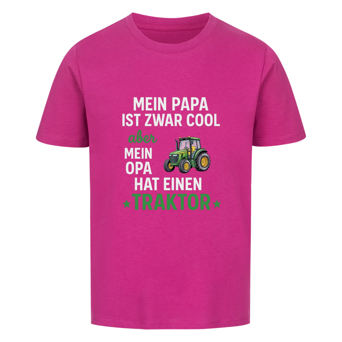 Opas Traktor Kinder T Shirt